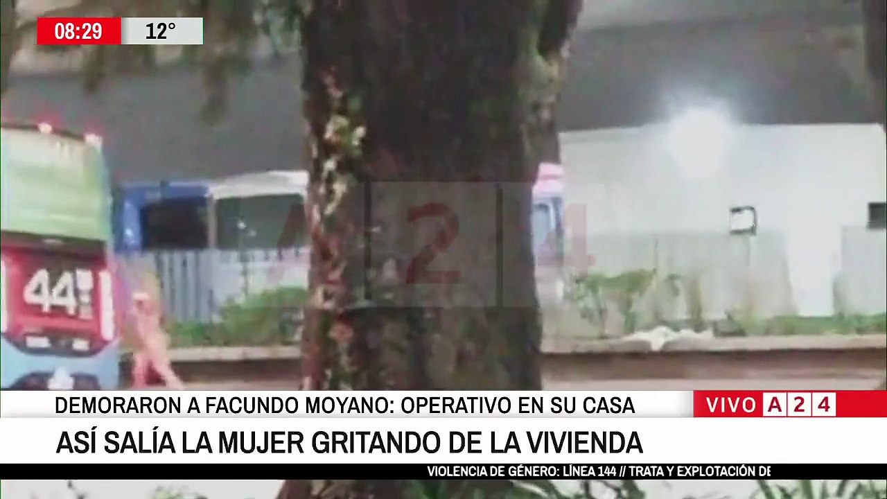 Demoraron a Facundo Moyano: corría a una mujer desnuda por la calle
