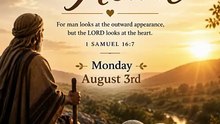 ☀️🙏 Powerful Good Afternoon Prayer | God Looks at the Heart | 1 Samuel 16:7 ❤️