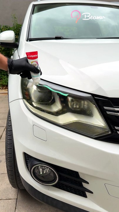 Car Headlight Cleaning ✨🚗