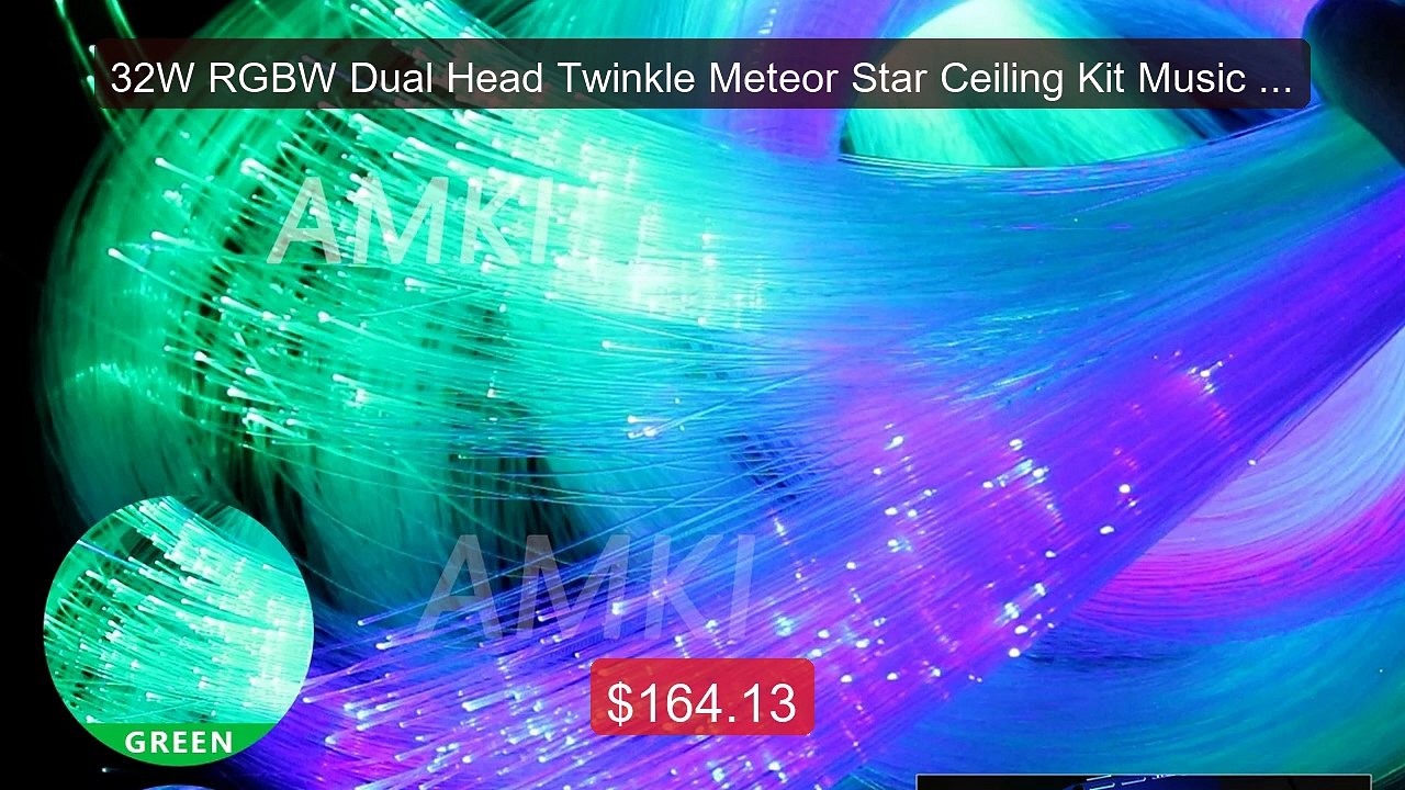32W RGBW Dual Head Twinkle Meteor Star Ceiling Kit Music APP ... -- Amazing Value 2026 | Must Have!