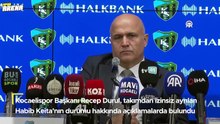 Kocaelispor Başkanı Recep Durul'dan Keita açıklaması: Bir kıza aşık olduğu için gittiği söyleniyor