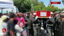 Trafik kazasında vefat eden uzman çavuş toprağa verildi