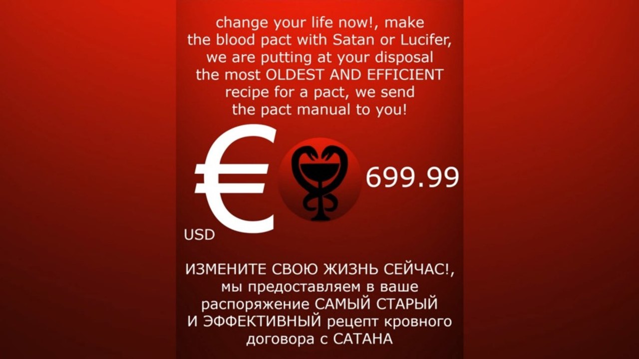 THE BLOOD PACT / SATAN - КОНТРАКТ КРОВИ /САТАНА...