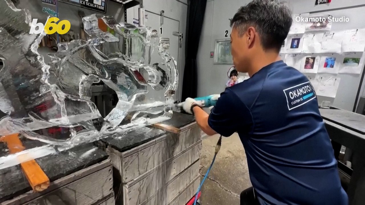 Inside NYC's 20-Year Ice Art Studio Celebration