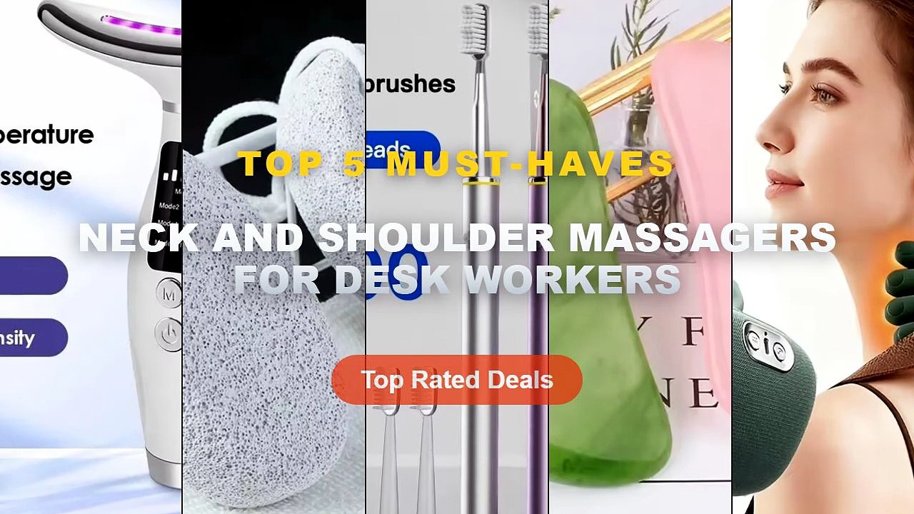 Ultimate Guide to the Best Neck And Shoulder Massagers For Desk Workers