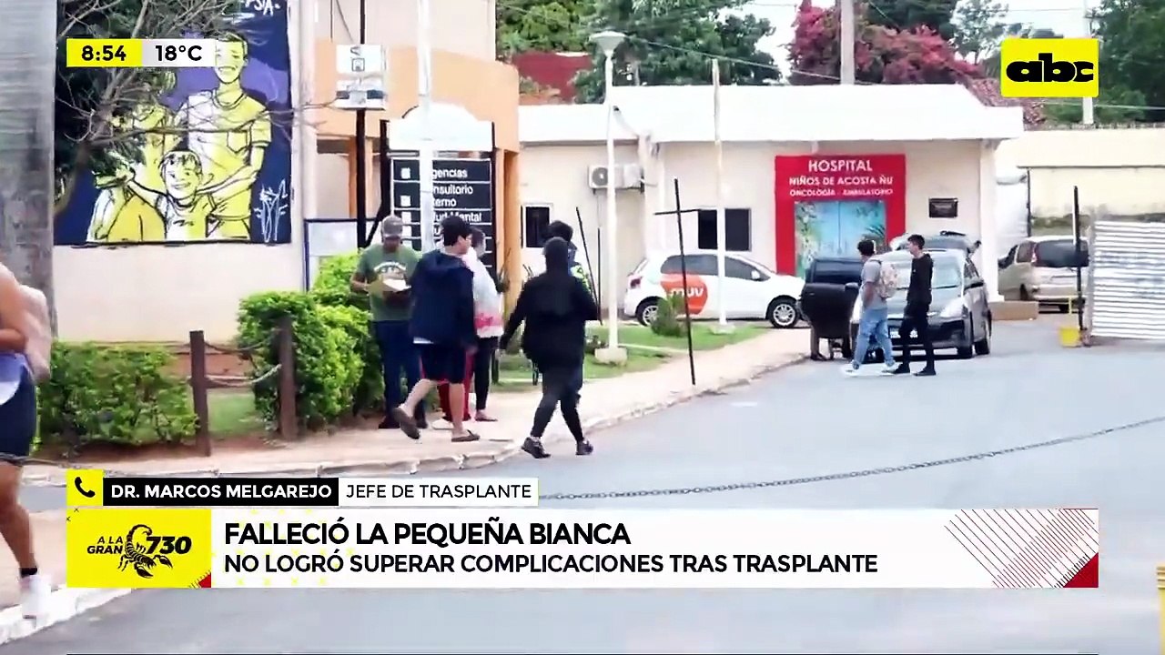 ¡Chau, pequeña guerrera! Bianca no resistió las complicaciones post-trasplante y hay dolor país