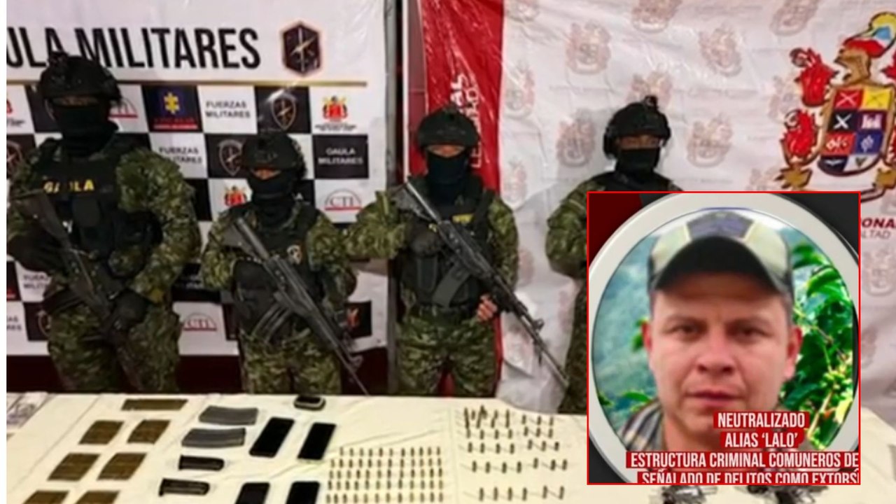 Ejército identifica a alias Lalo, cabecilla y miembro de mesa de paz, entre abatidos en combates en Cauca