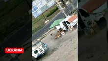 Ataque con dron contra un vendedor ambulante