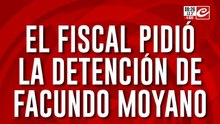 El fiscal pidió la inmediata detención de Facundo Moyano
