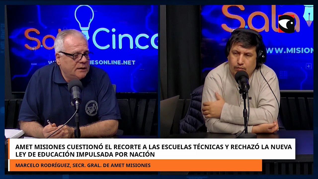 AMET Misiones cuestionó el recorte a las escuelas técnicas y rechazó la ley de educación de Nación