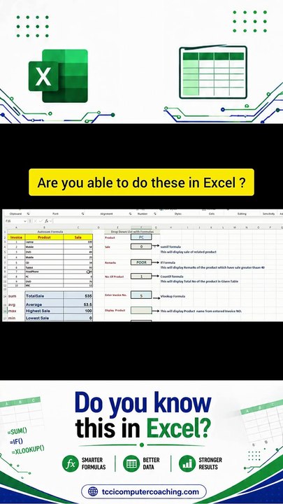 Advanced Excel Training for Beginners at TCCI