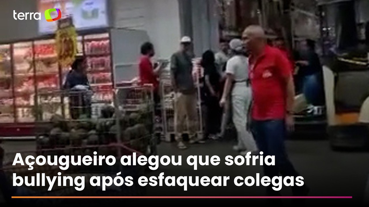 Açougueiro esfaqueia três colegas em supermercado e é preso no interior de SP