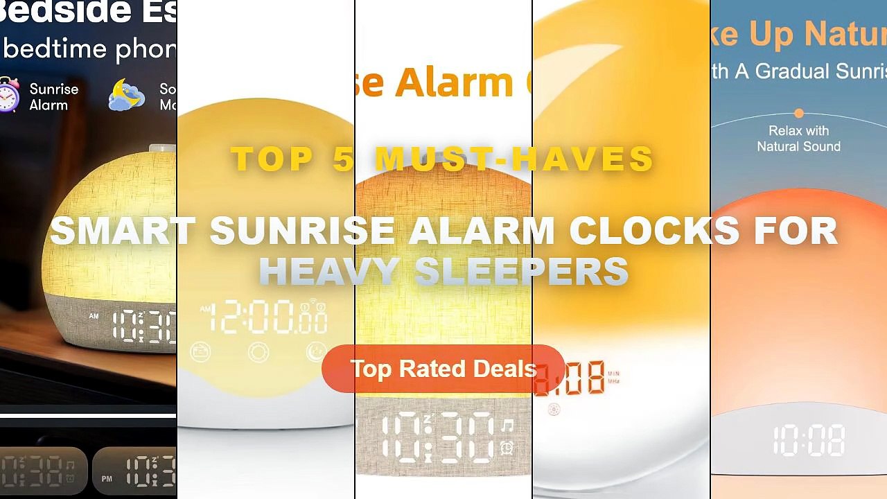 Why Everyone Is Buying Smart Sunrise Alarm Cloc...