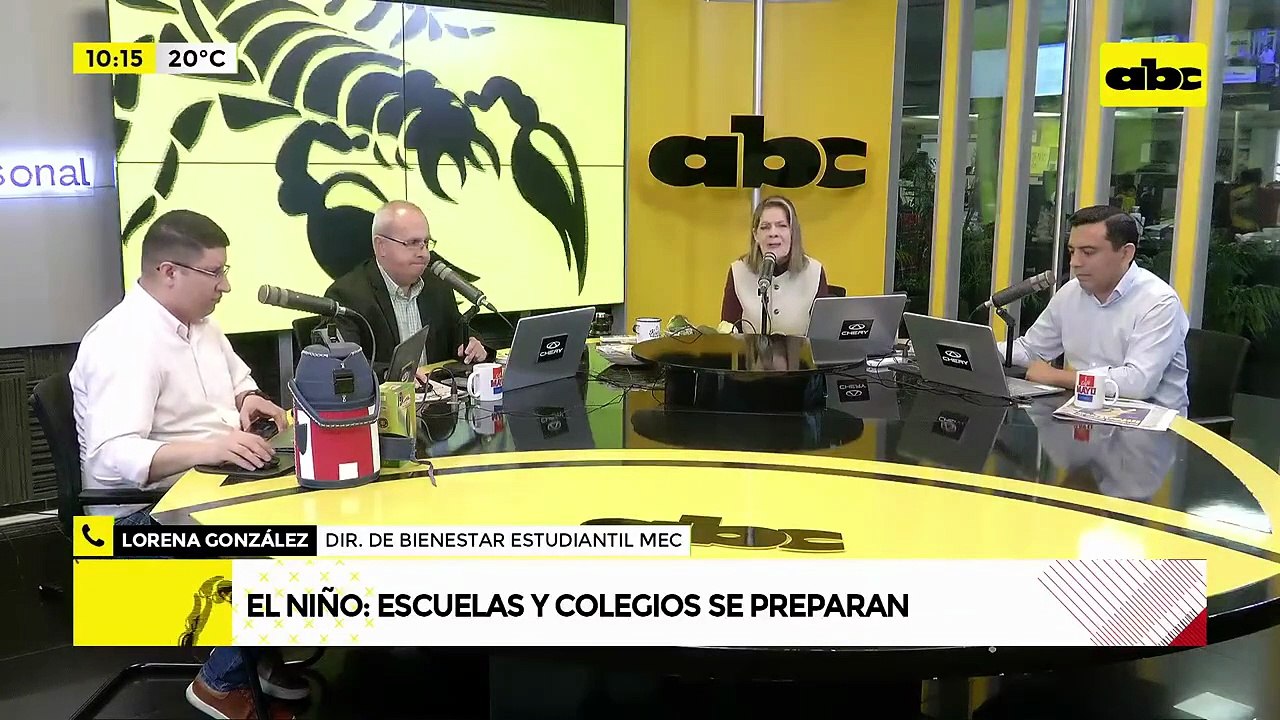 ¡ALERTA EL NIÑO! El MEC activa plan de contingencia en escuelas y colegios públicos