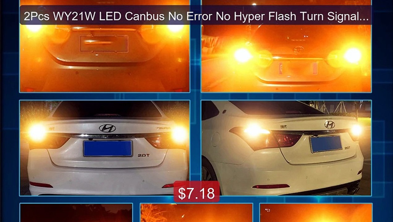 2Pcs WY21W LED Canbus No Error No Hyper Flash Turn Signal Ligh... -- Hot Deal 2026 | Limited Offer!