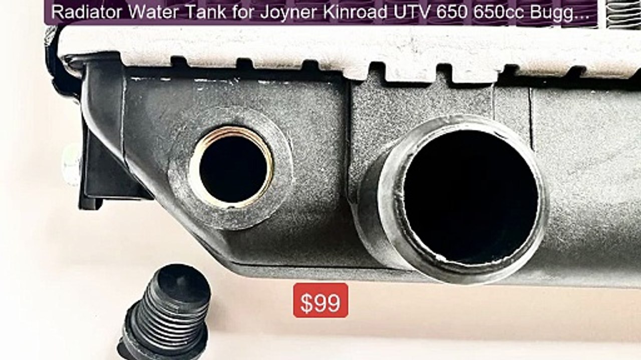 Radiator Water Tank for Joyner Kinroad UTV 650 650cc Buggy ... -- Top Pick 2026 | Unbeatable Price!