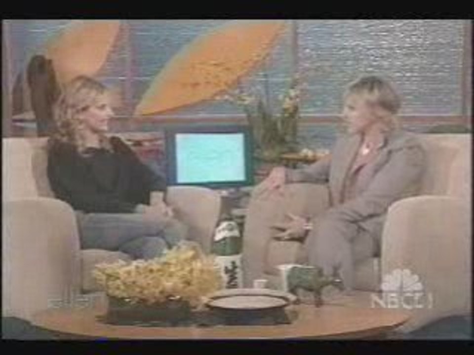sarah michelle gellar on ellen in 2004