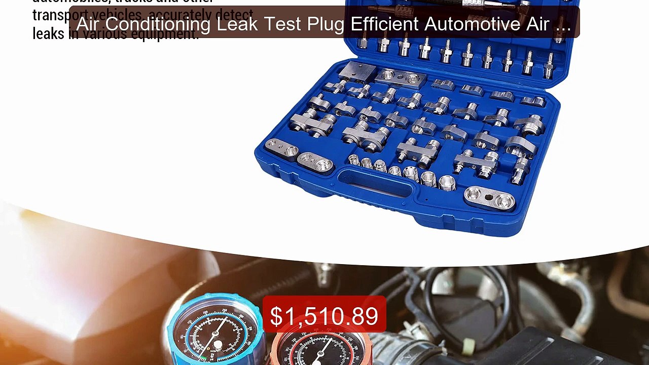 Air Conditioning Leak Test Plug Efficient Automotive Air Co... -- Top Pick 2026 | Unbeatable Price!