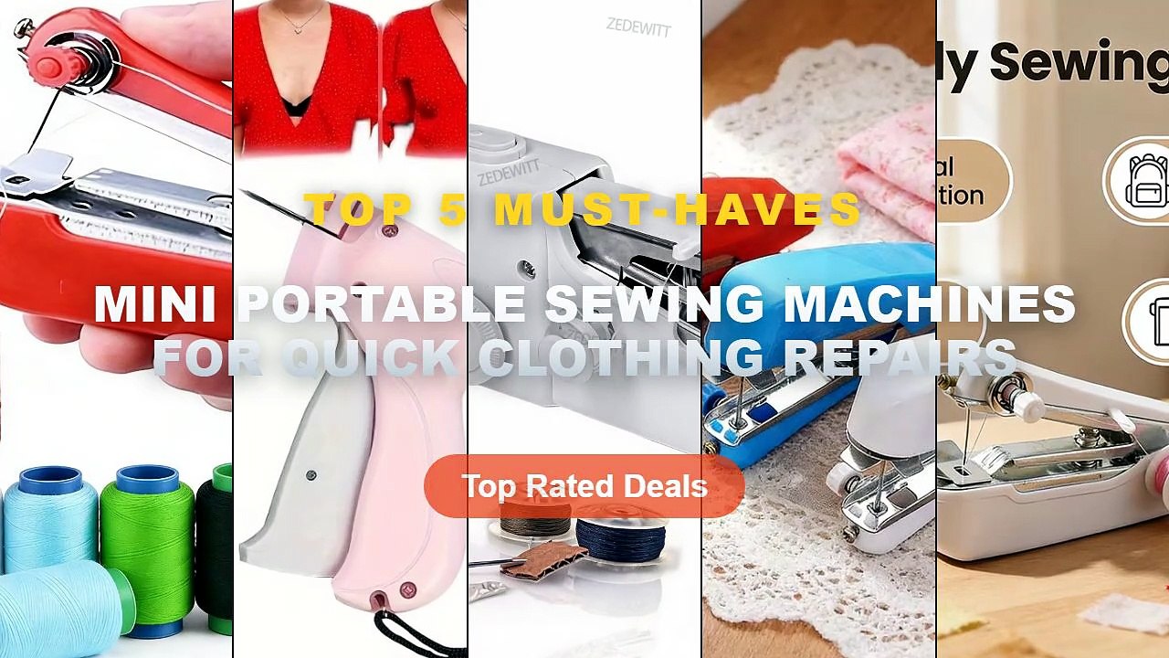 Don't Buy Mini Portable Sewing Machines For Qui...