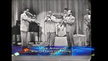 Louis Armstrong "When The Saints Go Marching In" on The Ed Sullivan Show