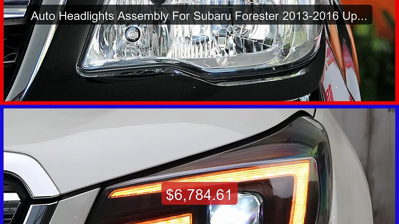 Auto Headlights Assembly For Subaru Forester 2013-2016 Upgrad... -- Amazing Value 2026 | Must Have!