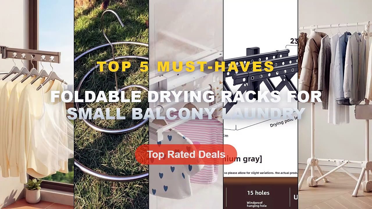 Ultimate Guide to the Best Foldable Drying Racks For Small Balcony Laundry - Foldable Compact Laundry Drying Rack Small ...