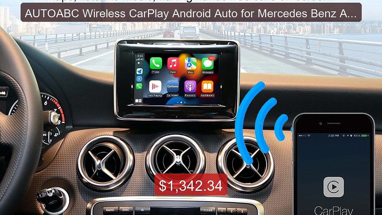 AUTOABC Wireless CarPlay Android Auto for Mercedes Benz A B C E Cla... -- Top Rated 2026 | Buy Now!