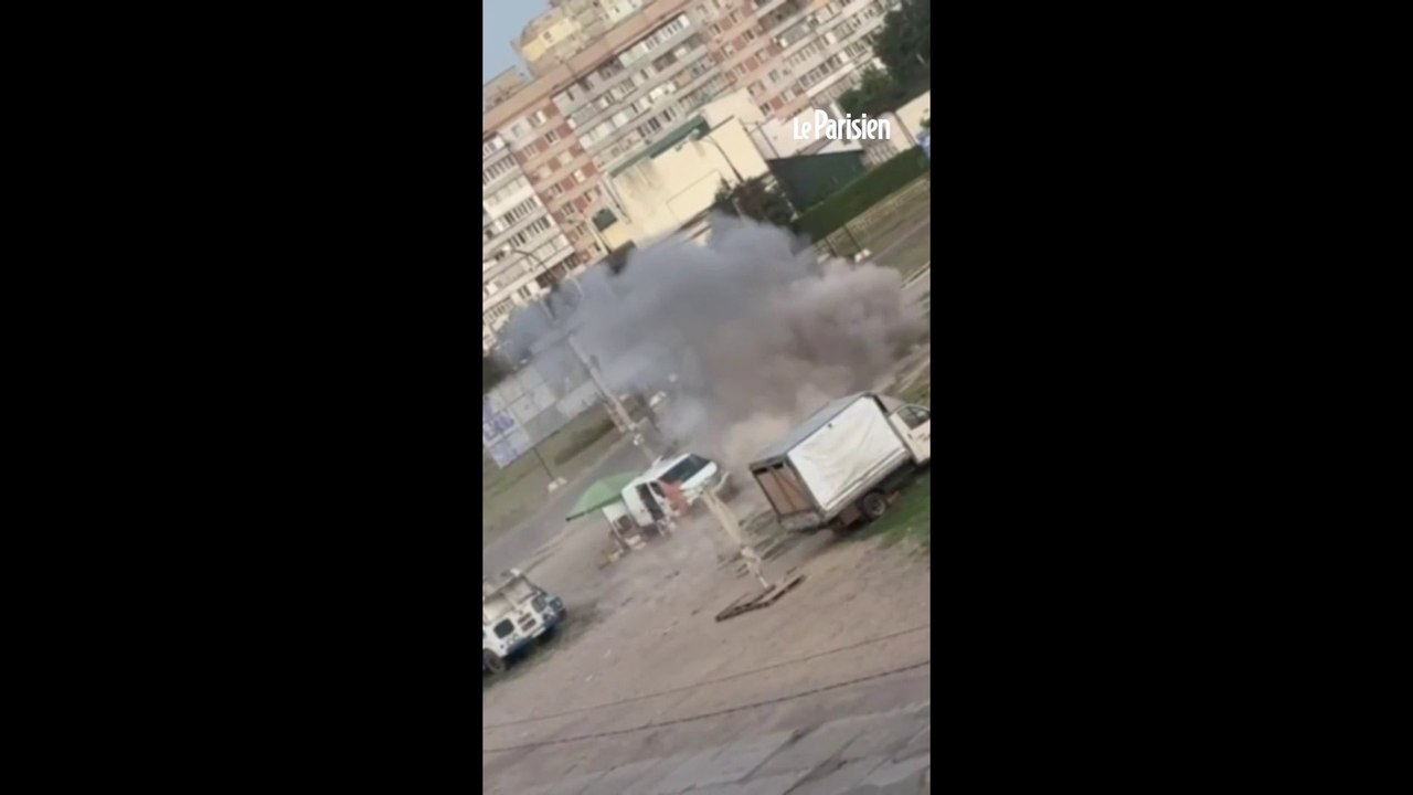Un drone russe traque un marchand de légumes ukrainien et explose sur lui