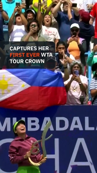Alex Eala storms back vs Jessica Pegula to claim maiden tour title in Washington