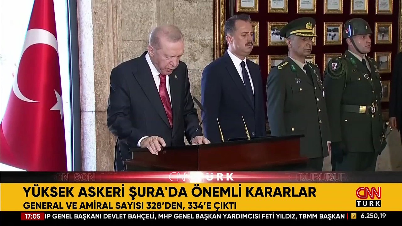 SON DAKİKA... Cumhurbaşkanı Erdoğan başkanlığındaki Yüksek Askeri Şura sona erdi! Kararlar açıklandı