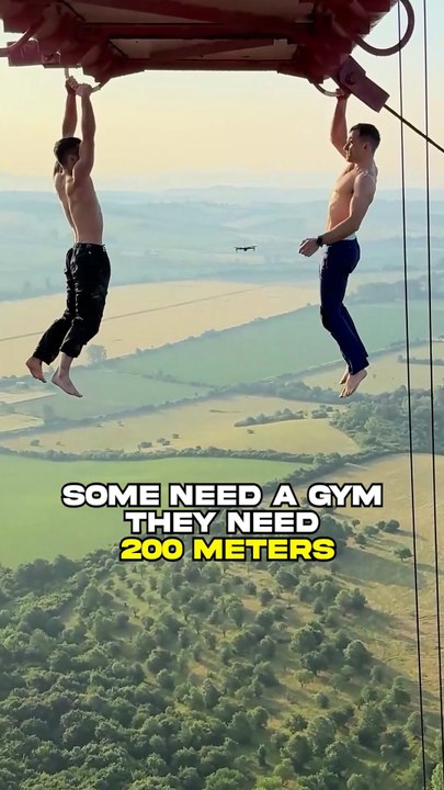 A Gym at 200M from the ground