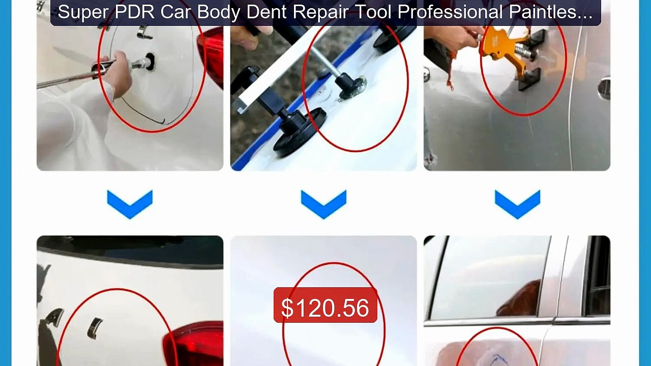 Super PDR Car Body Dent Repair Tool Professional Paintless Den... -- Hot Deal 2026 | Limited Offer!