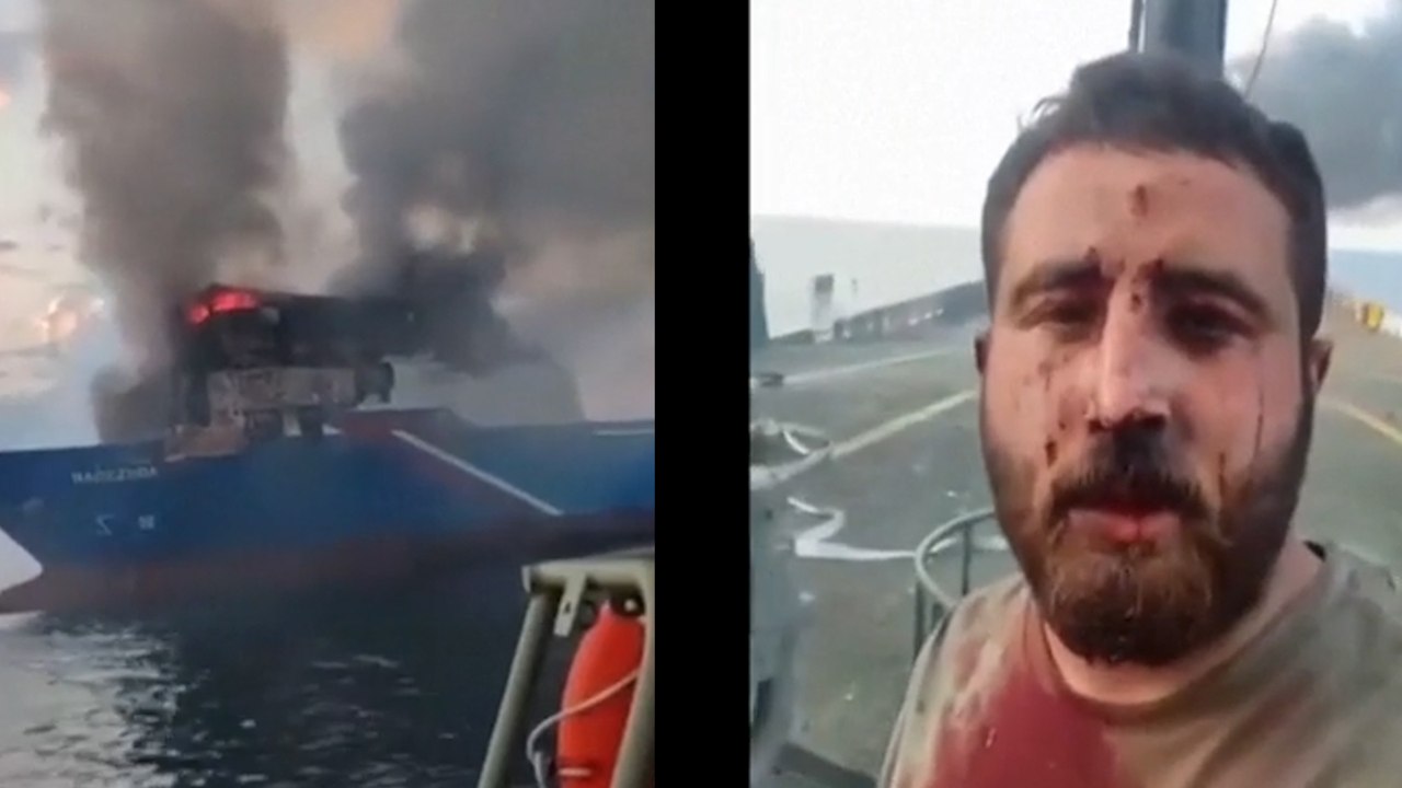 Un ataque con drones a un buque en el mar Negro ruso causa 3 heridos graves 