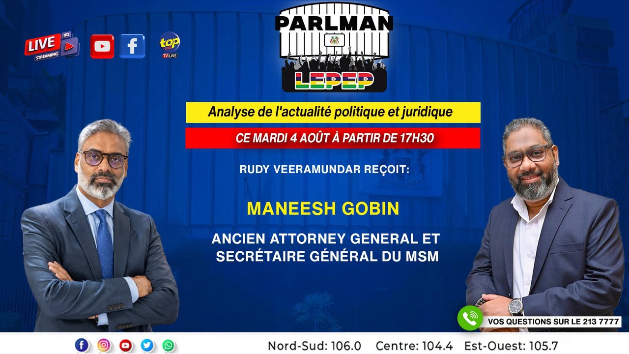Parlman Lepep: Analyse de l'actualité politique et juridique