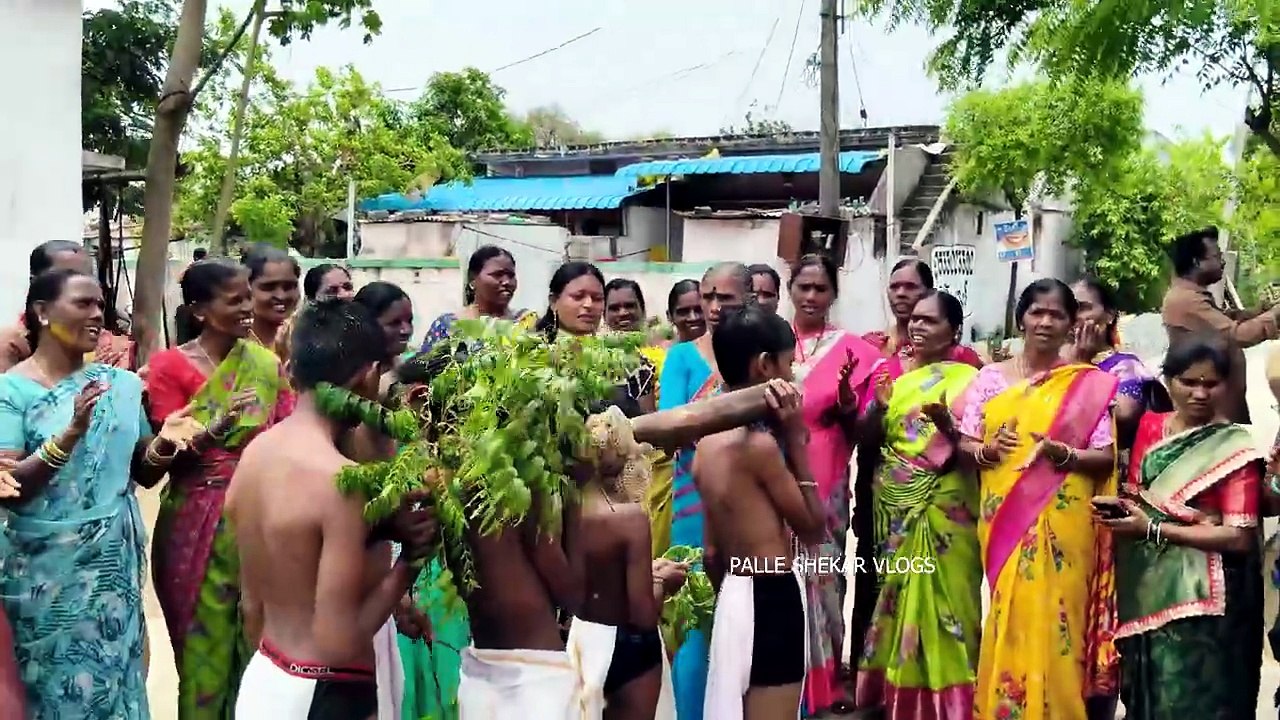 వాన దేవుడి కోసం కప్పతల్లి ఆట KANAKAVVA palleshekar villagelife dailyvlog comedy