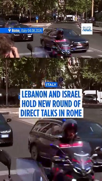 Lebanon and Israel hold new round of direct talks in Rome to discuss Hezbollah disarming