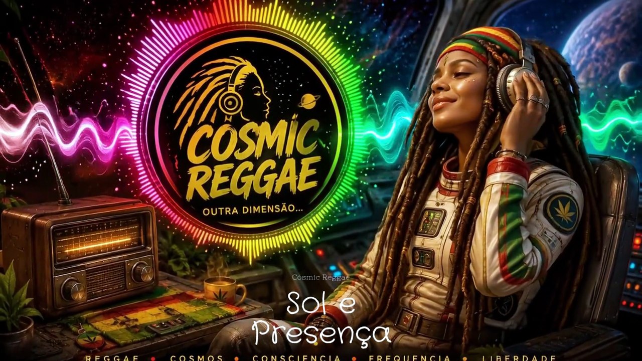 Sol e Presença | Cosmic Reggae 🌌 Reggae Espacial para Elevar a Consciência