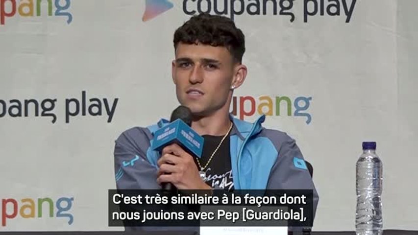 Phil Foden explique les similarités et les différences entre Pep Guardiola et Enzo Maresca