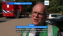 Pożar lasu rozprzestrzenia się w rezerwacie na południu Niderlandów