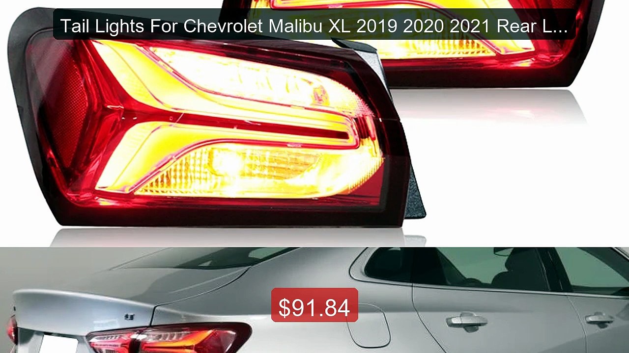 Tail Lights For Chevrolet Malibu XL 2019 2020 2021 Rear Lights with... -- Top Rated 2026 | Buy Now!