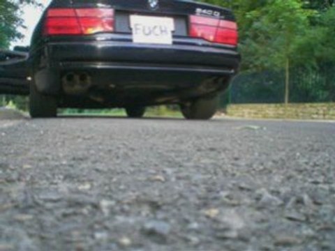 BMW 840 Ci echappement d'origine