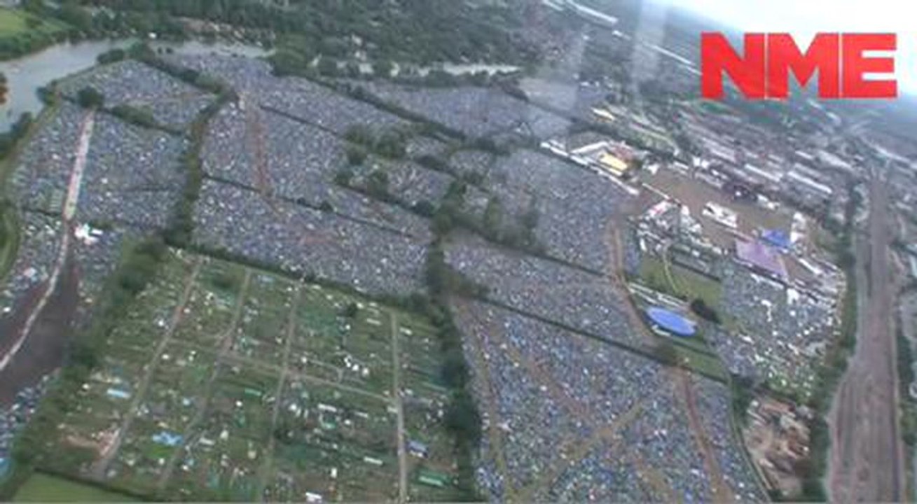 Reading Festival From The Sky