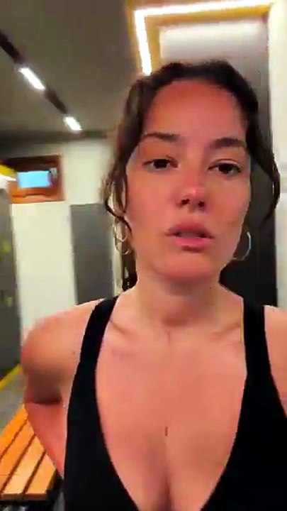 Pelin Akil'in spor salonuyla imtihanı