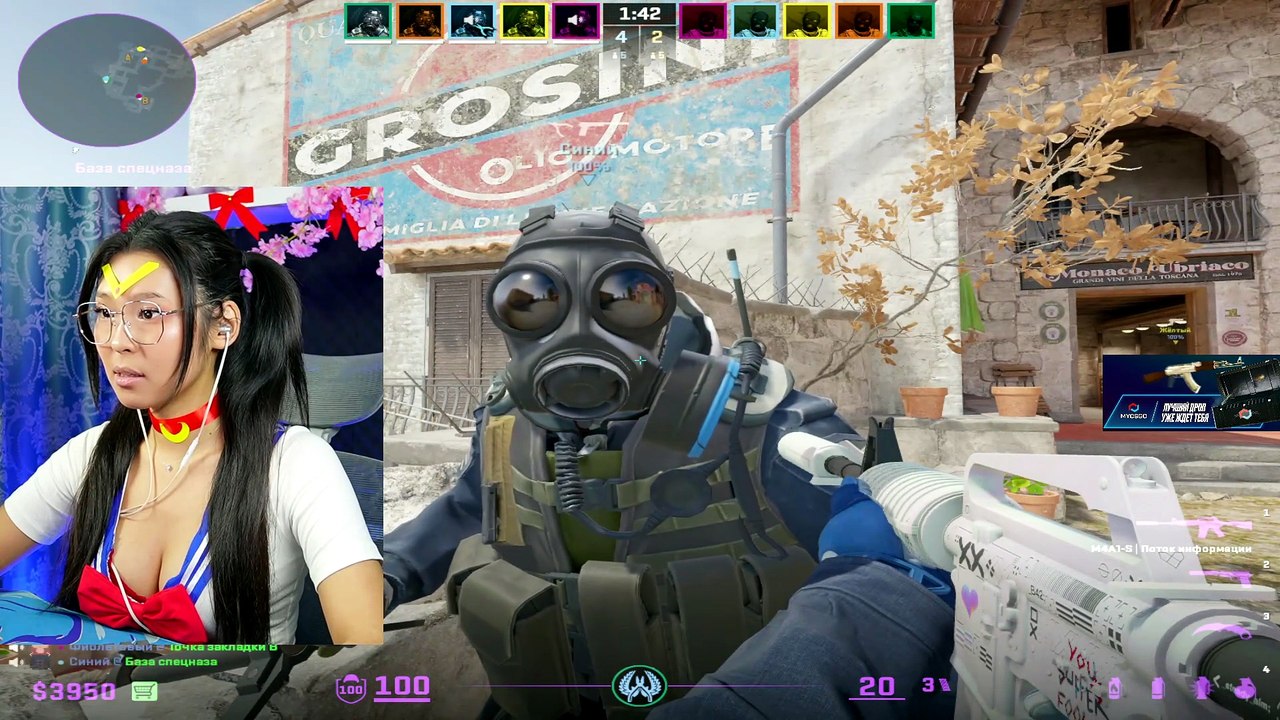 Counter-Strike #458: "СЕЙЛОР МУН ОСВАИВАЕТ ФЕЙСИТ  !вишлист  !тг !inf !донат !национальност..."