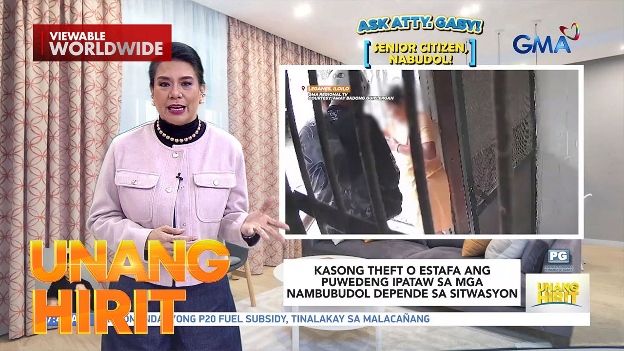 Ask Atty. Gaby - Senior citizen, nabiktima ng budol sa alahas | Unang Hirit