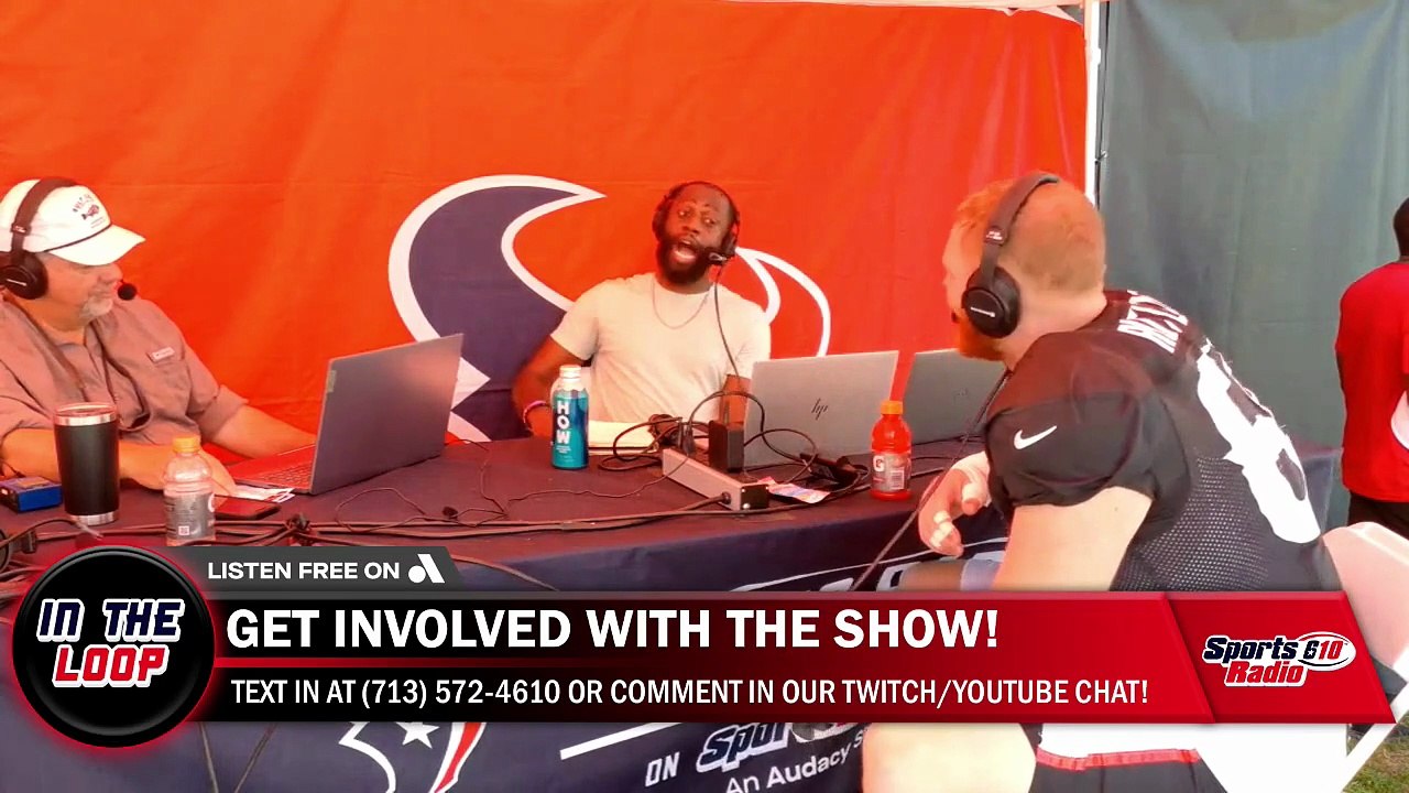 Keylan Rutledge Joins ITL Live From Texans Training Camp