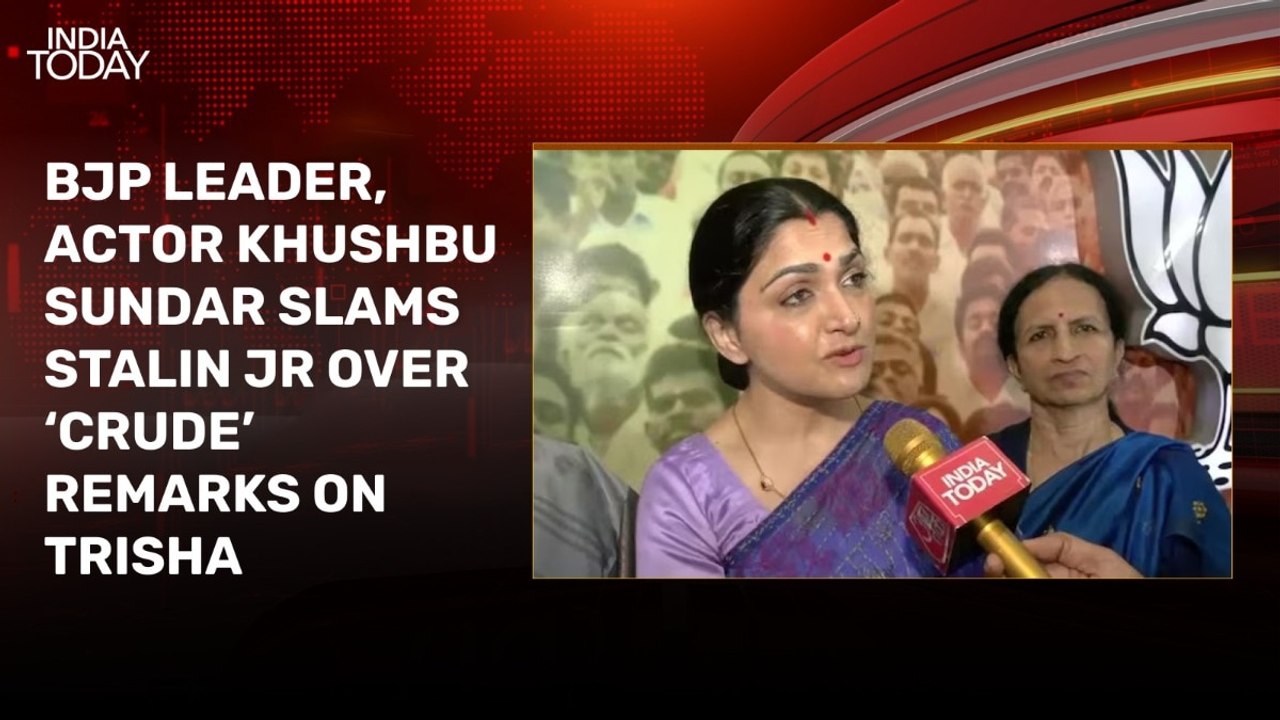 Women in cinema aren't public property: Khushbu Sundar slams Udhayanidhi Stalin