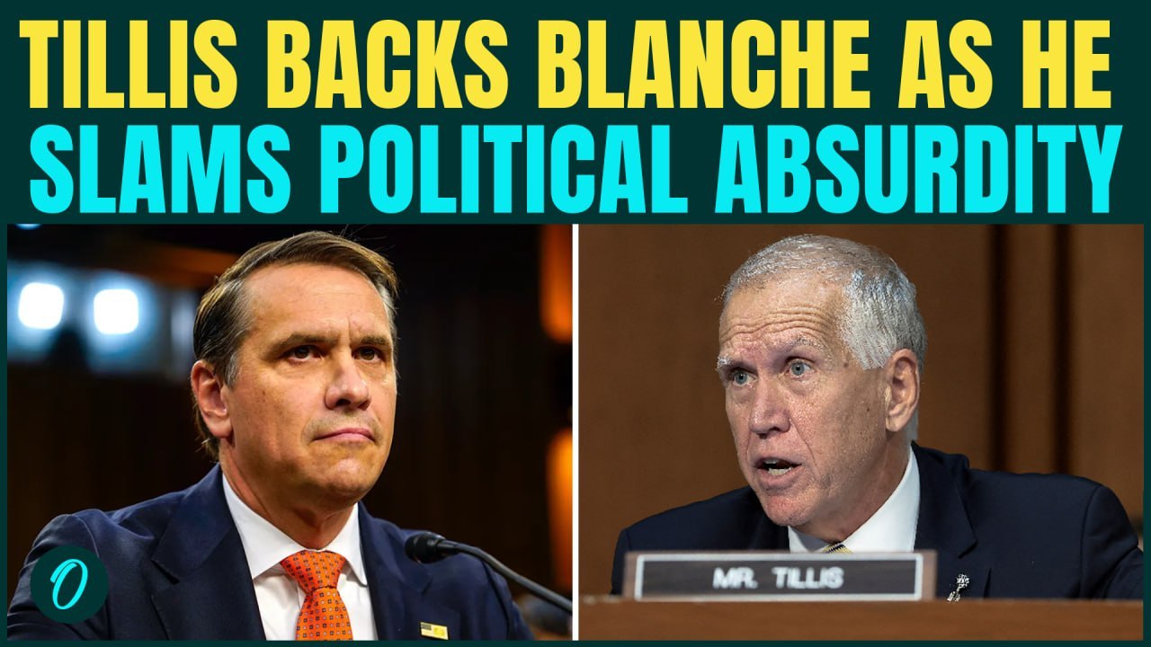 "Nobody Is Clean!" Tillis BLASTS Washington Political Warfare, Backs Todd Blanche Nomination