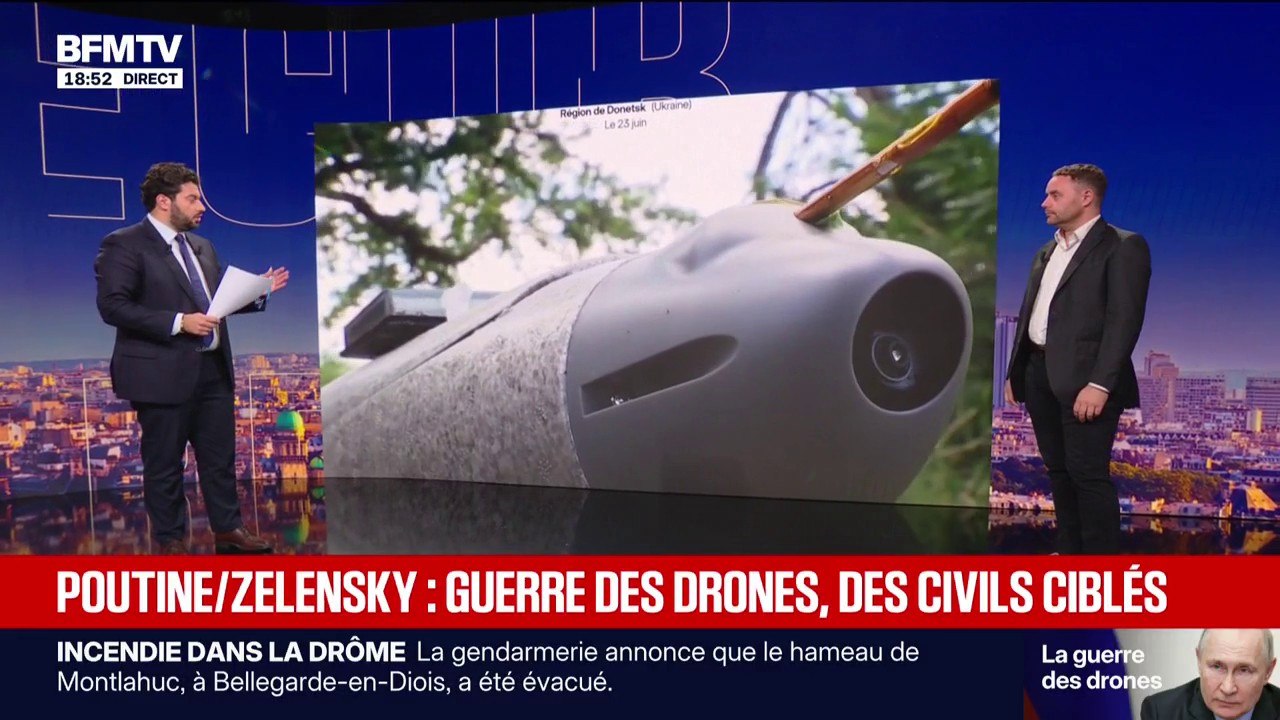 Guerre des drones entre la Russie et l'Ukraine: un conflit devenu 100% aérien