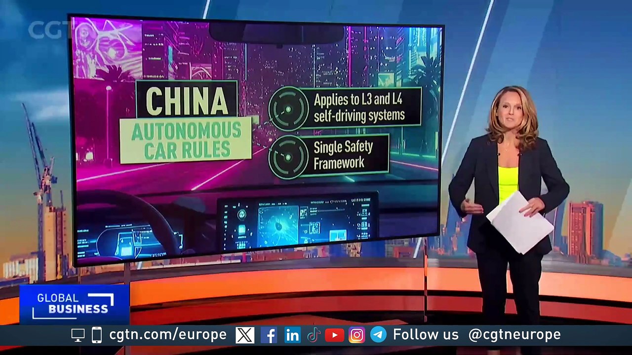 China issues mandatory safety rules for autonomous cars